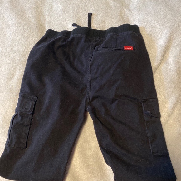 Levi’s Slip on black Cargo jogger XL 14/16 years - Picture 4 of 4